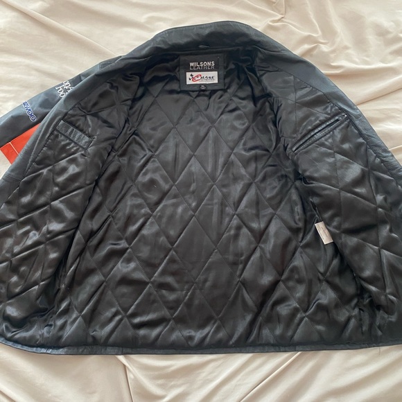 Tony Stewart #20 Home Depot Leather Jacket - Picture 4 of 5